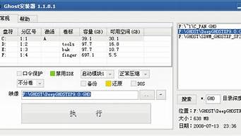 ghost系统u盘安装方法