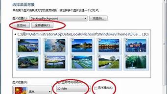 win7桌面背景自动切换_win7桌面背景自动切换怎么关闭